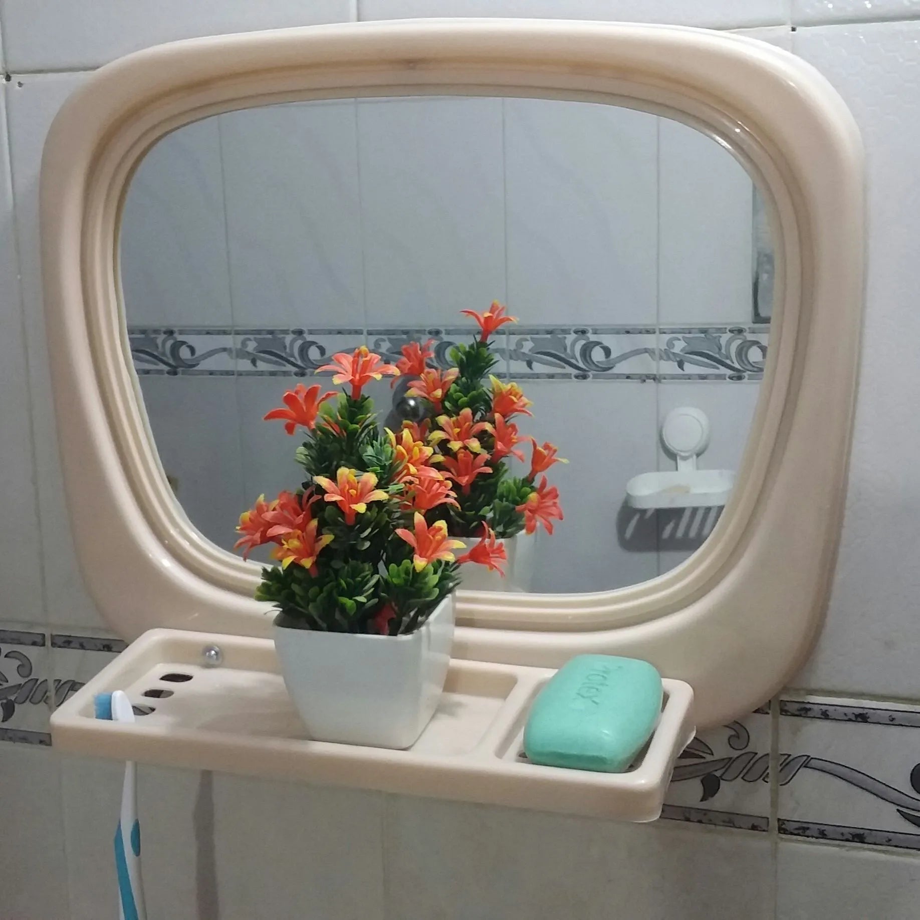 Bathroom Mirror with Shelf, Looking Mirror for Bathroom - BuyWays