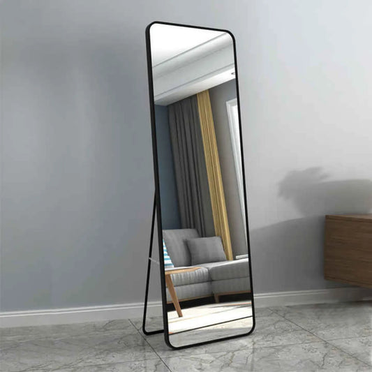 Decorative Bedroom Living Room Mirror | Dressing Room Mirror | Dress Cloth Mirror | Full Body Floor to Ceiling Mirror | Size: 150x40cm, 60"x 15" inches Thickness: 2mm, Plastic Frame - BuyWays