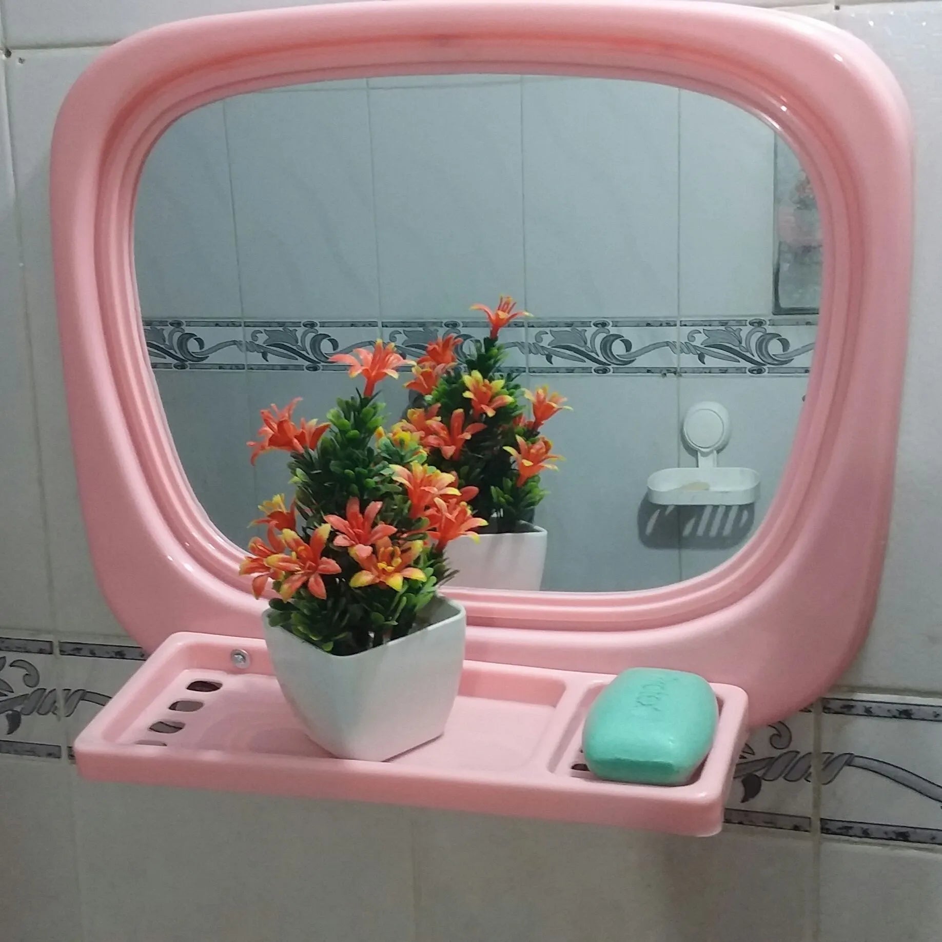 Bathroom Mirror with Shelf, Looking Mirror for Bathroom - BuyWays